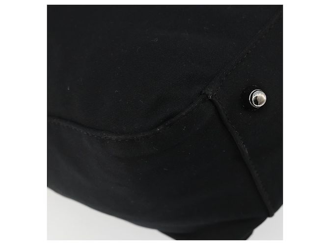 Borsa FENDI in jersey di cotone nero e argento Auth hk3809 - vista 14