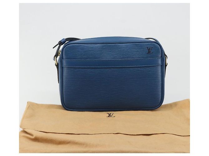 LOUIS VUITTON Epi Trocadero 23 Borsa a tracolla Blu M52305 LV Auth 187309A - vista 12