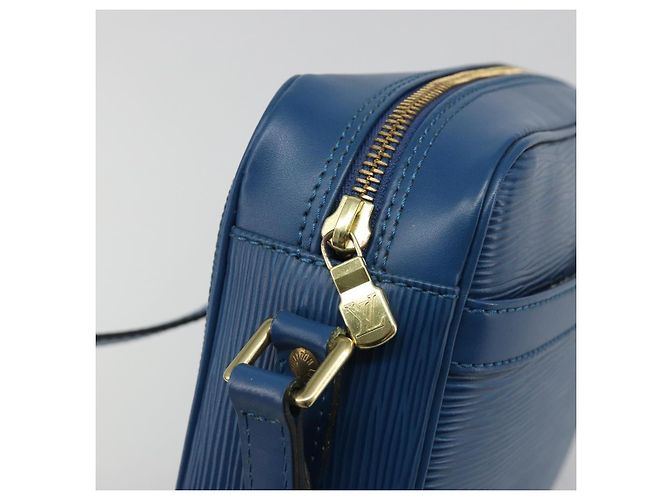 LOUIS VUITTON Epi Trocadero 23 Borsa a tracolla Blu M52305 LV Auth 187309A - vista 19
