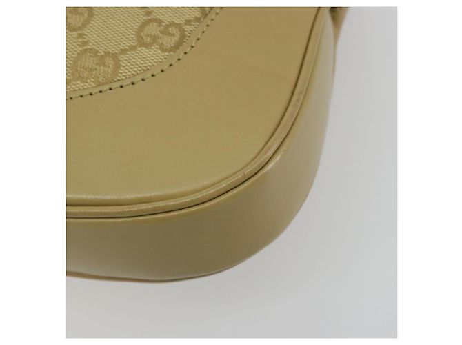 Borsa a tracolla GUCCI GG Canvas Jackie Sherry Line Beige Argento 00963 Auth 188900V - vista 16