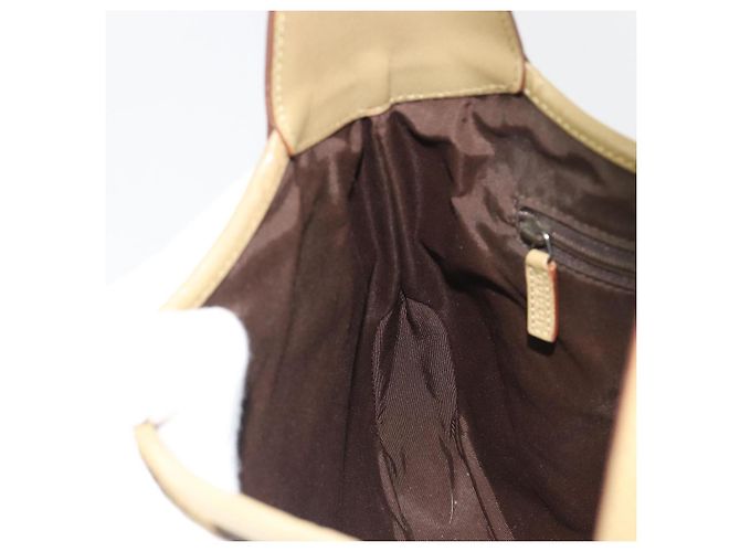 Borsa a tracolla GUCCI GG Canvas Jackie Sherry Line Beige Argento 00963 Auth 188900V - vista 21