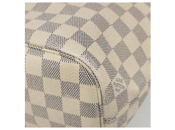 LOUIS VUITTON Borsa Tote Neverfull PM Damier Azur N41362 LV Auth 188715 - vista 14