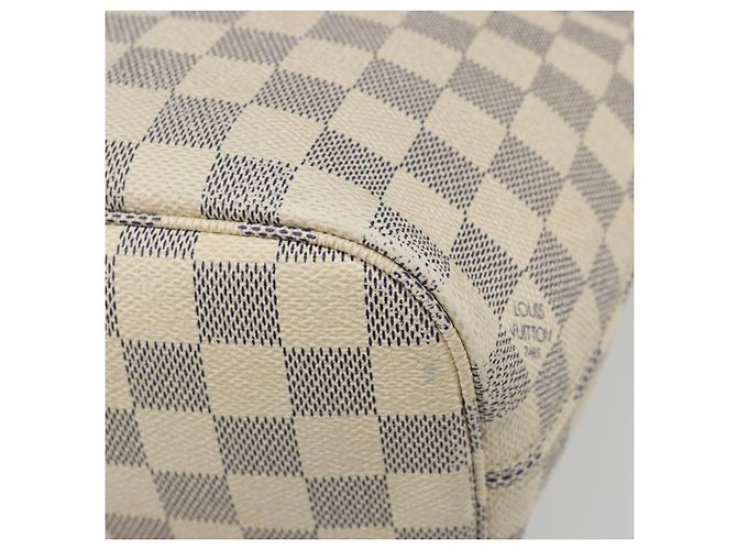 LOUIS VUITTON Borsa Tote Neverfull PM Damier Azur N41362 LV Auth 188715 - vista 16