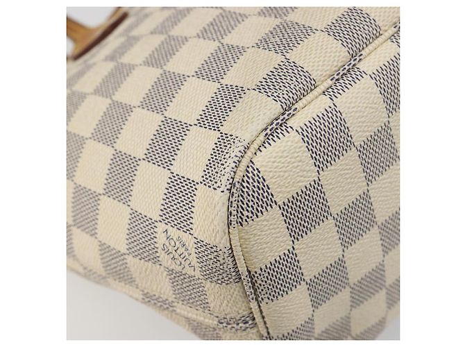 LOUIS VUITTON Borsa Tote Neverfull PM Damier Azur N41362 LV Auth 188715 - vista 17