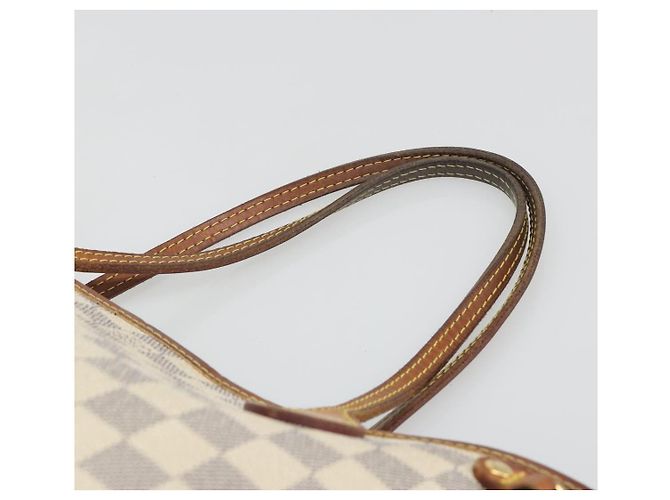 LOUIS VUITTON Borsa Tote Neverfull PM Damier Azur N41362 LV Auth 188715 - vista 8