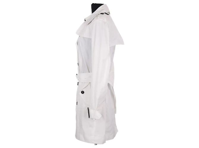 Burberry Gabardina blanca Blanco - vista 3
