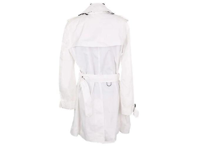 Burberry Gabardina blanca Blanco - vista 4