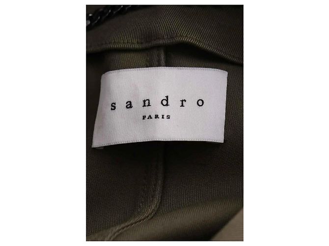 Sandro Parka kaki - vista 5