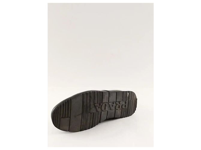 Prada Schwarze Schnürschuhe - Ansicht 6