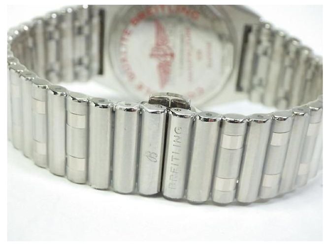 BREITLING Chrono Mat Automatic 36 Quadrante blu ghiaccio G10380591C1G1 Uomo Argento - vista 11