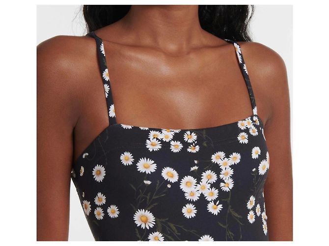 Eres Einteiliger Badeanzug Romance Print Schwarz T38 Weiß - Ansicht 4