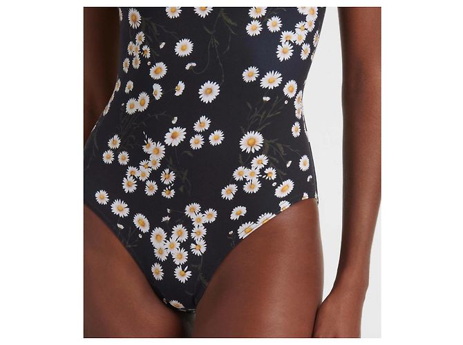 Eres Einteiliger Badeanzug Romance Print Schwarz T38 Weiß - Ansicht 5