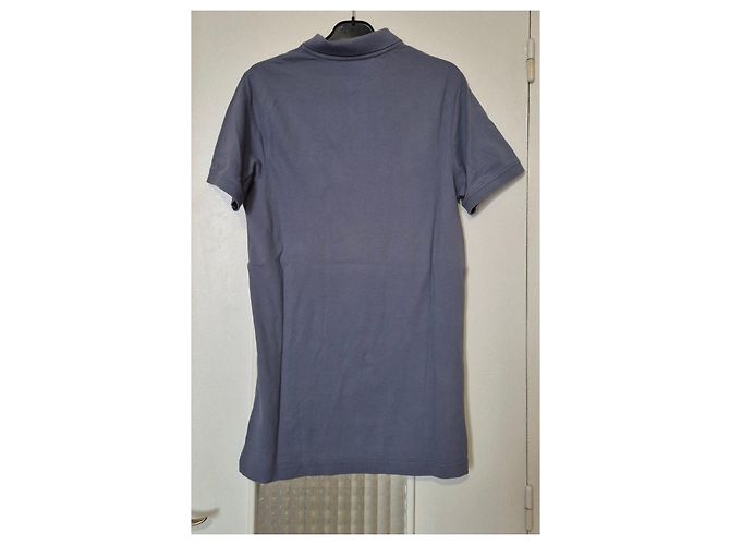 Polo Tommy Hilfiger Denim Uomo Blu Grigio - vista 3