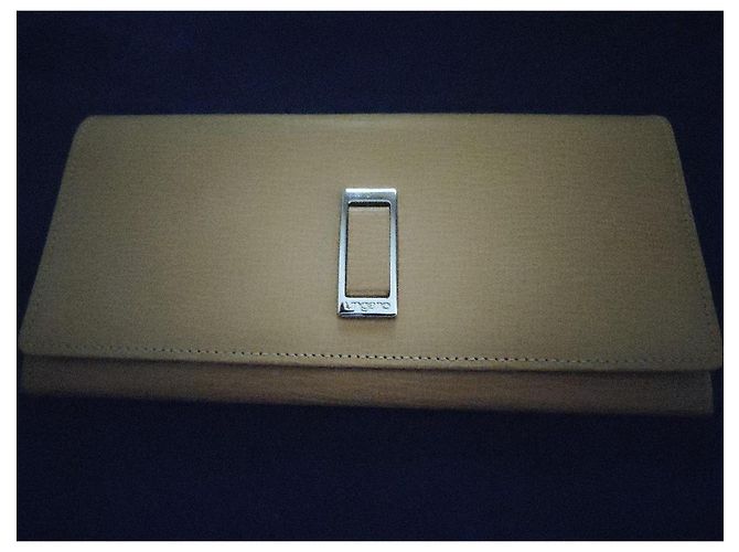 Autre Marque Ungaro beige leather wallet - view 2