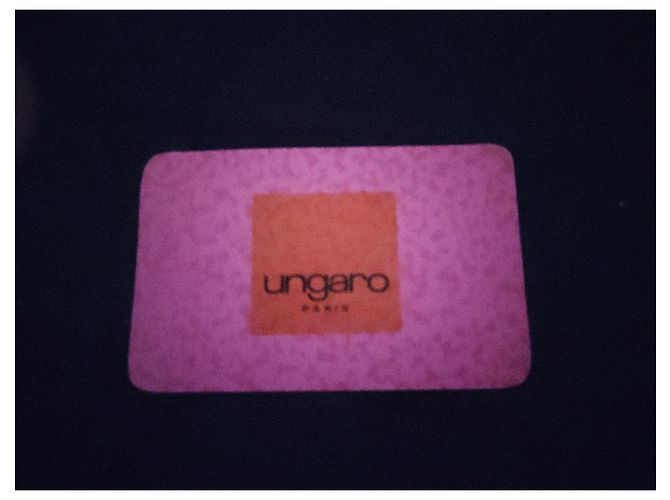 Autre Marque Ungaro beige leather wallet - view 4