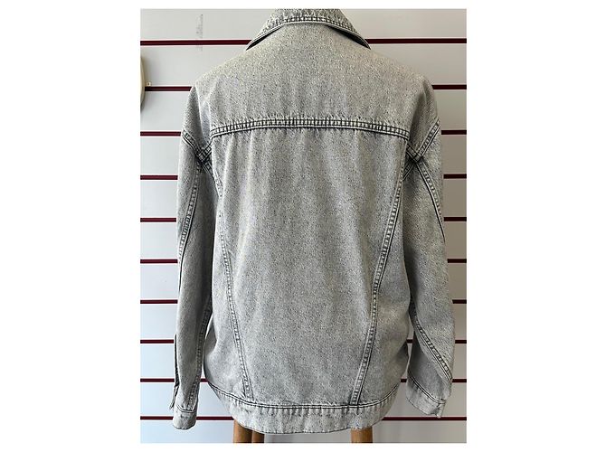 IRO Noumi Graue Jeansjacke - Ansicht 6