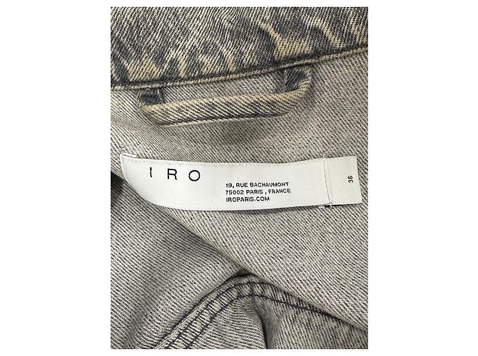 IRO Noumi Graue Jeansjacke - Ansicht 7