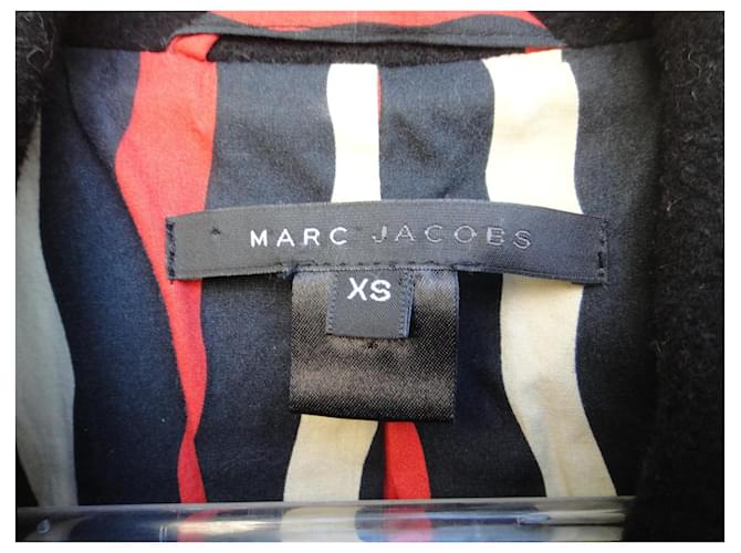 Marc Jacobs Cappotto in lana nero - vista 2