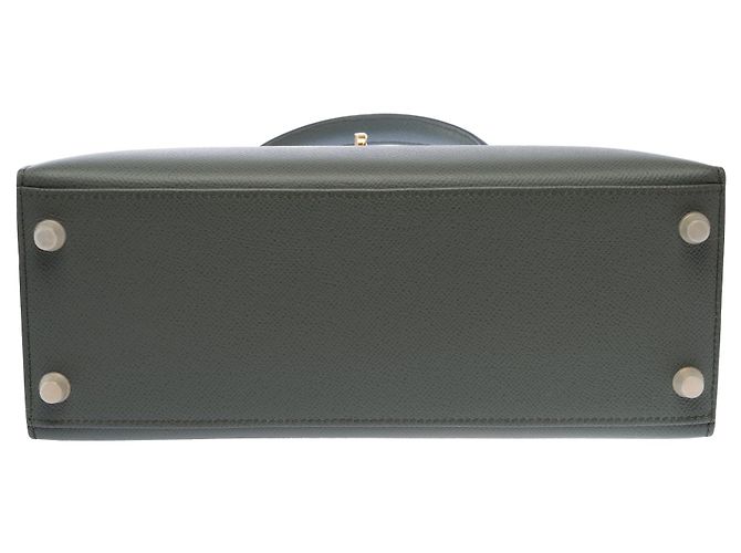 Hermès Borsa HERMES Kelly 28 in Pelle Verde - 103701 - vista 11
