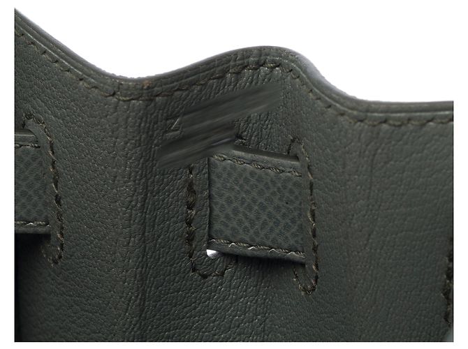 Hermès Borsa HERMES Kelly 28 in Pelle Verde - 103701 - vista 8