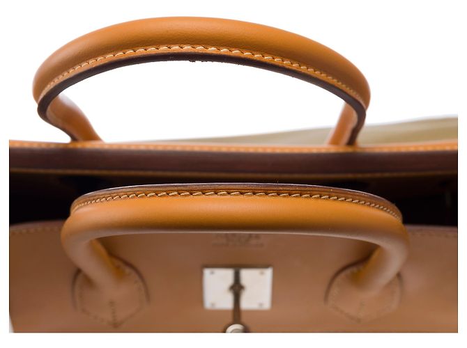 Hermès Bolso HERMES Birkin 35 Lona Verde - 103699 - vista 10