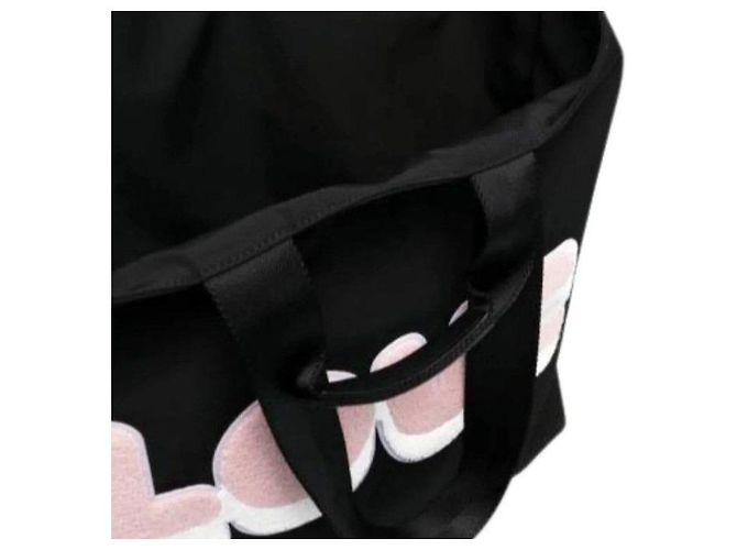 Sandro "LOVE" Tote Bag - Schwarz Pink Weiß - Ansicht 5