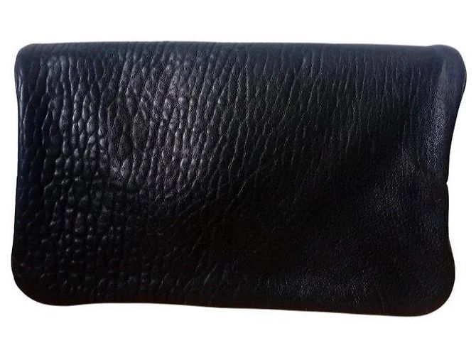 Alexander Wang Clutch Jena in pelle nera Nero - vista 5
