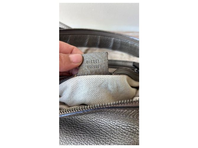 Borsa a Spalla Gucci Soho Disco Metallico - vista 4