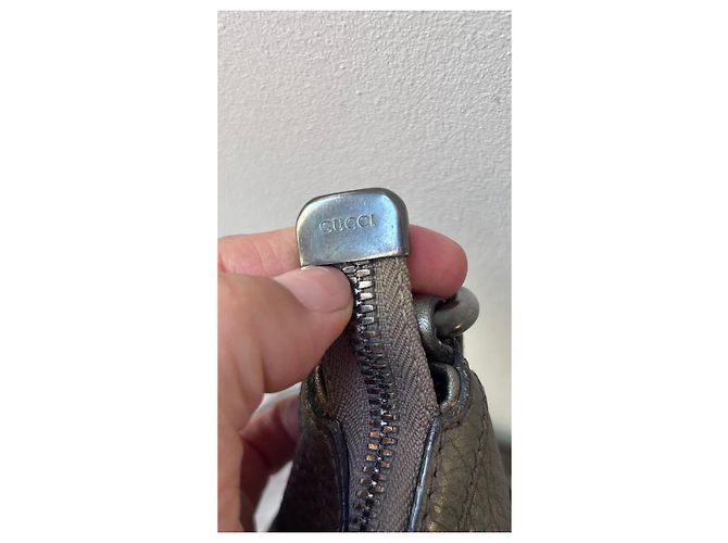 Borsa a Spalla Gucci Soho Disco Metallico - vista 5