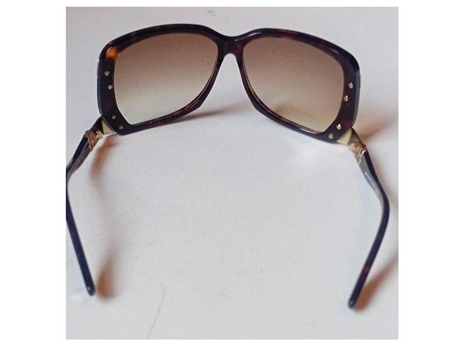 Gafas de sol Balenciaga Paris Carey Castaño Dorado - vista 6