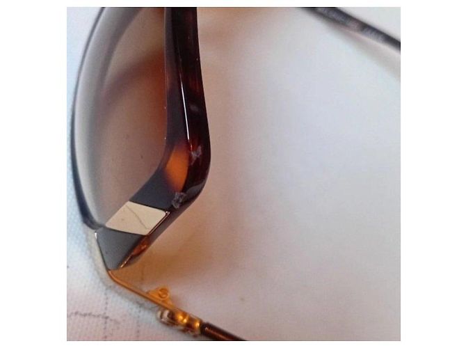 Gafas de sol Balenciaga Paris Carey Castaño Dorado - vista 9