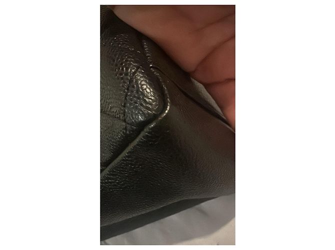 Chanel Grand Shopping Tote (GST) Pelle Caviar Nera Nero - vista 16
