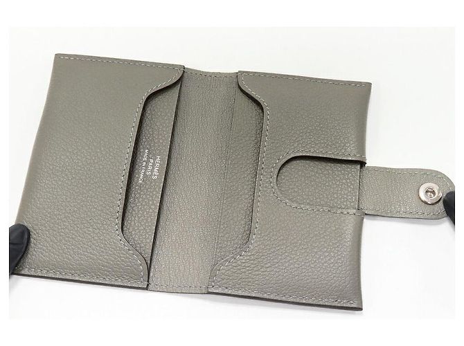 Hermès Hermes RMS Evercolor Card Case Brown - view 3