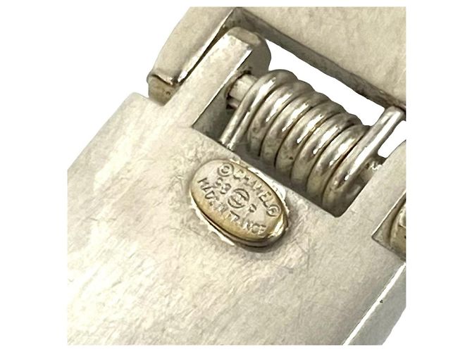 Timeless Pulsera de metal Chanel Coco Mark Plata - vista 3