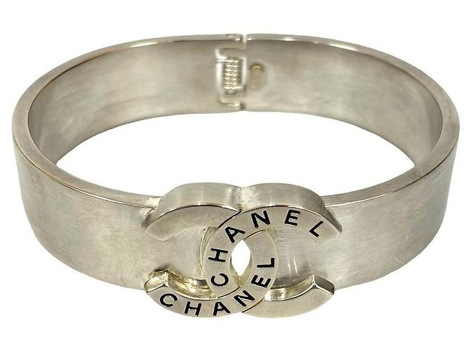 Timeless Pulsera de metal Chanel Coco Mark Plata - vista 6