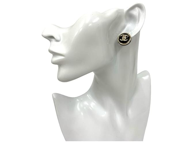 Timeless Pendientes Chanel Coco Mark Dorado - vista 2