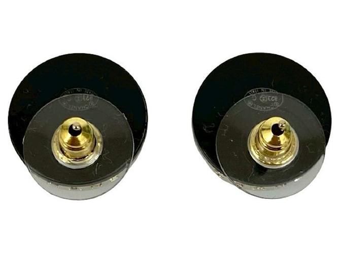 Timeless Pendientes Chanel Coco Mark Dorado - vista 6