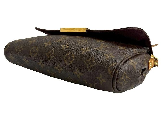 Borsa a tracolla 2way Louis Vuitton Favorite Monogram Marrone - vista 9