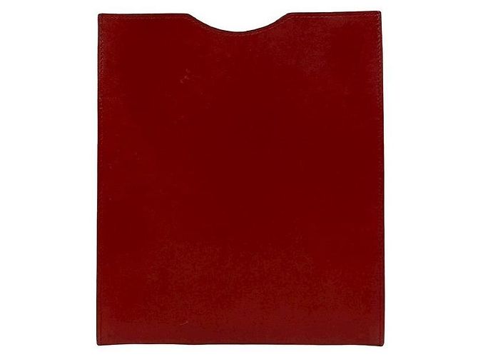Hermès Borsa a tracolla Hermes Omenito Box Calf Rosso - vista 4