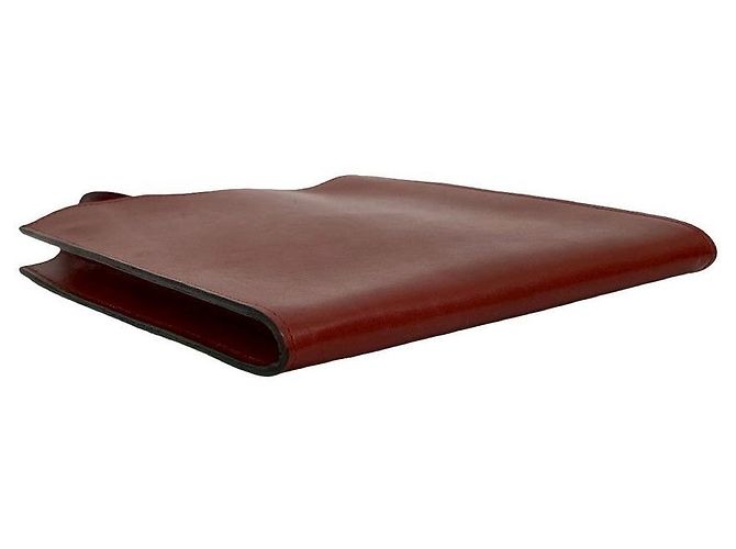 Hermès Borsa a tracolla Hermes Omenito Box Calf Rosso - vista 8