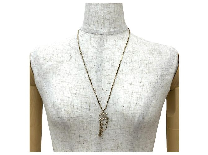 Timeless Collar Chanel Coco Mark Dorado - vista 2