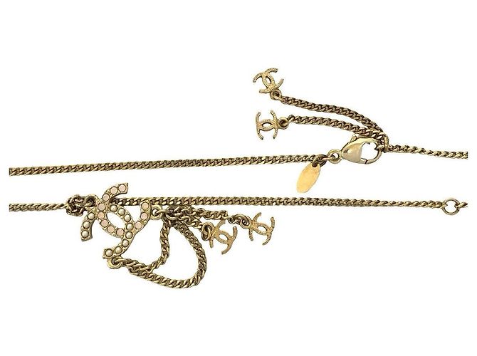 Timeless Collar Chanel Coco Mark Dorado - vista 4