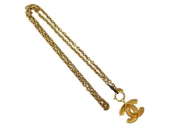 Timeless Collar Chanel Coco Mark Dorado - vista 5