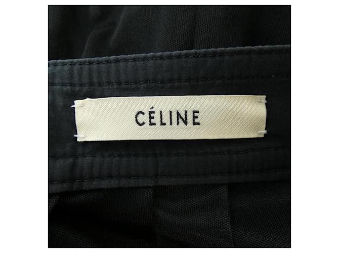 16 Céline Shorts de algodón Celine Negro - vista 4