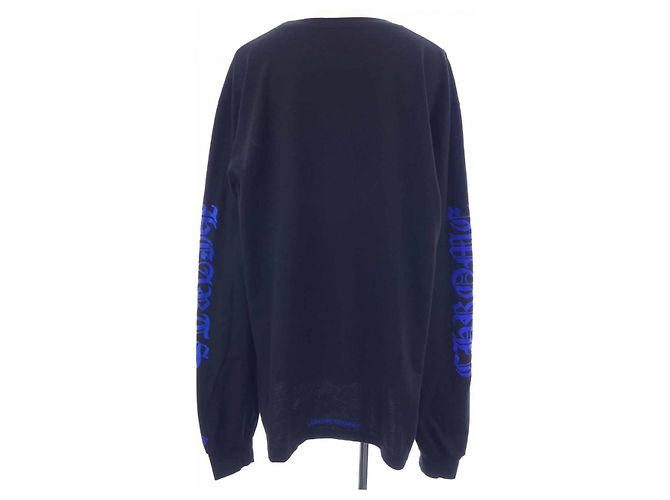 Autre Marque Camiseta Chrome Hearts NECK LOGO Negro Azul - vista 2