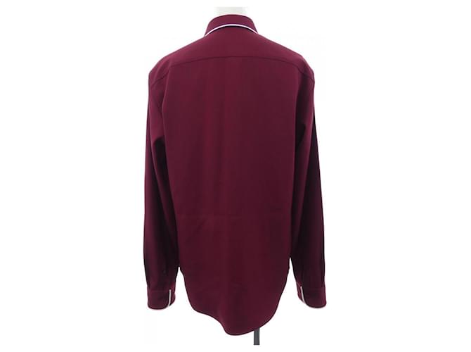 Camisa de algodón Gucci Roja - vista 2