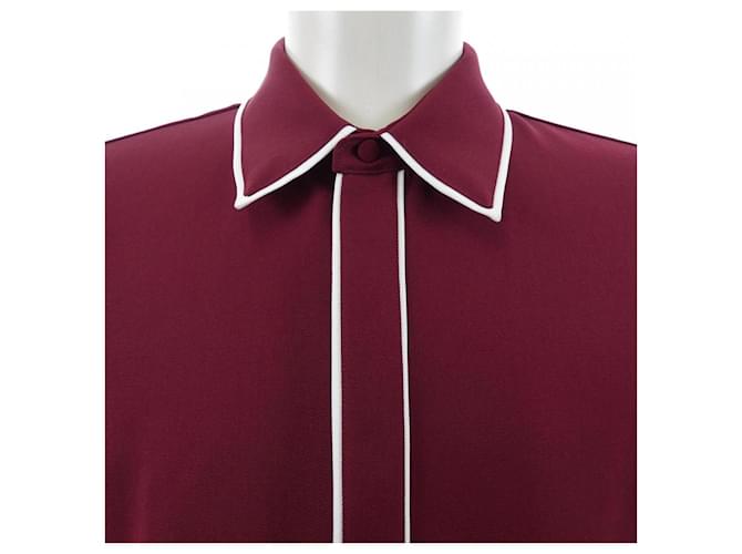 Camisa de algodón Gucci Roja - vista 5