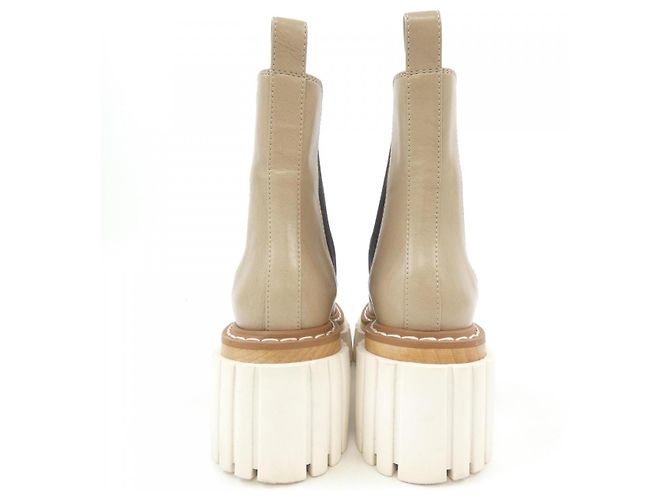 Stella Mc Cartney Stivali Stella McCartney Nero Bianco Beige - vista 5