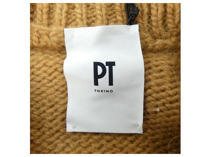 Autre Marque PT TORINO Knitwear Beige Amarillo - vista 4