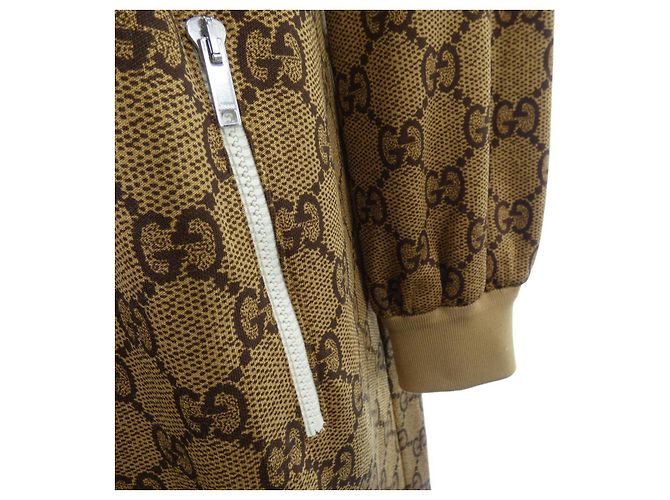 Gucci Kleid Braun Rot Blau - Ansicht 6